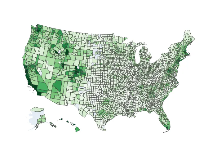 Where Homes Cost the Most