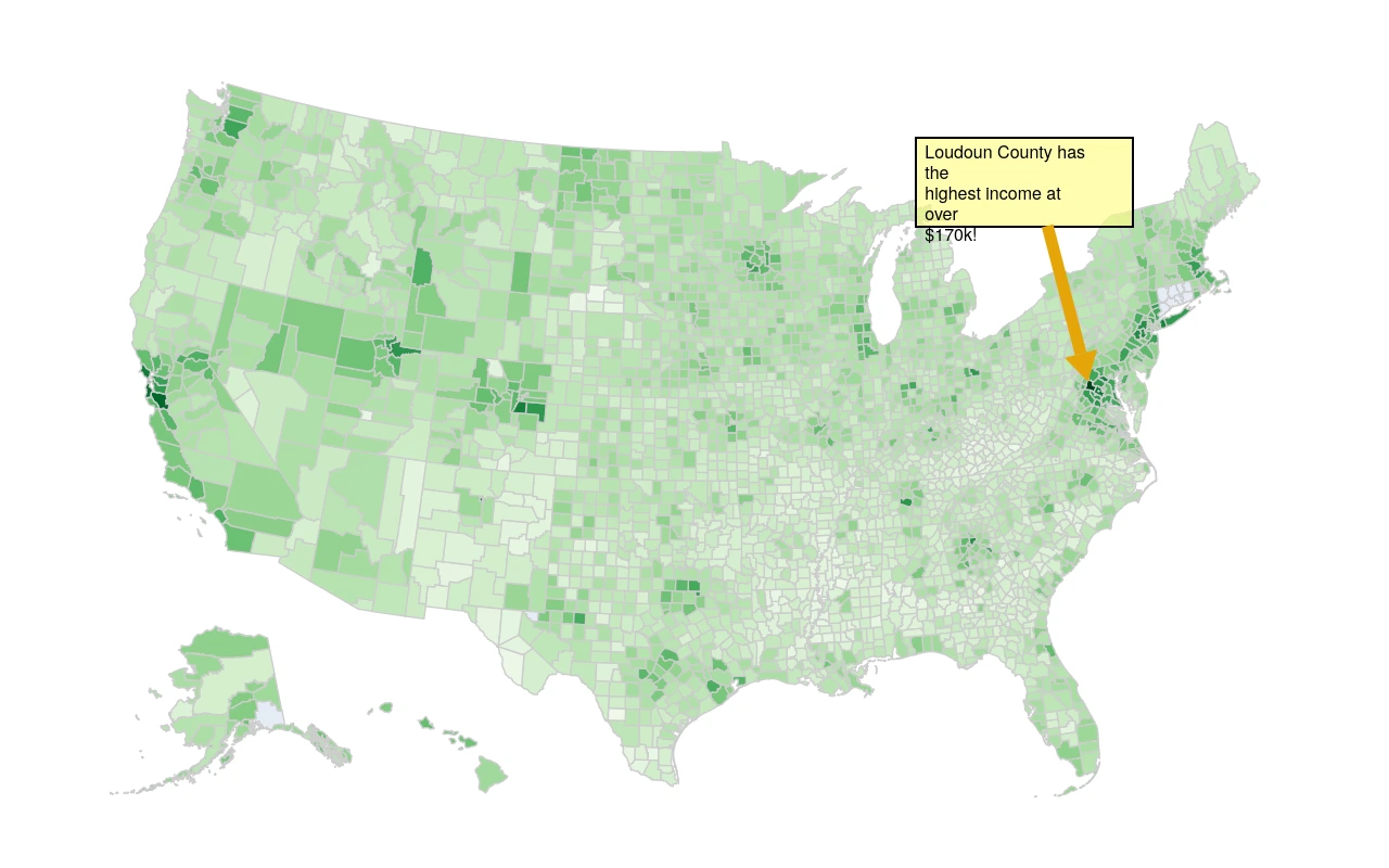 Highest Income Counties
