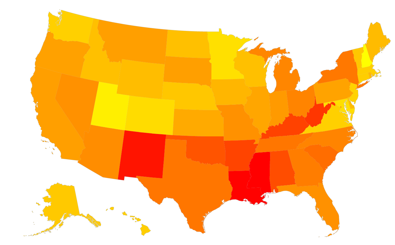 Poverty Rate by State